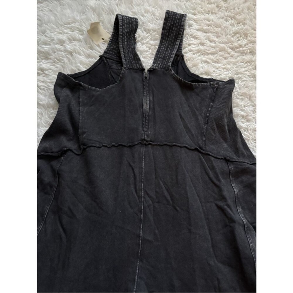 easel Black Washed Overalls - Picture 6 of 8